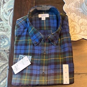 Croft & Barrow Men's Multicolor Plaid Shirt- brand new with tags